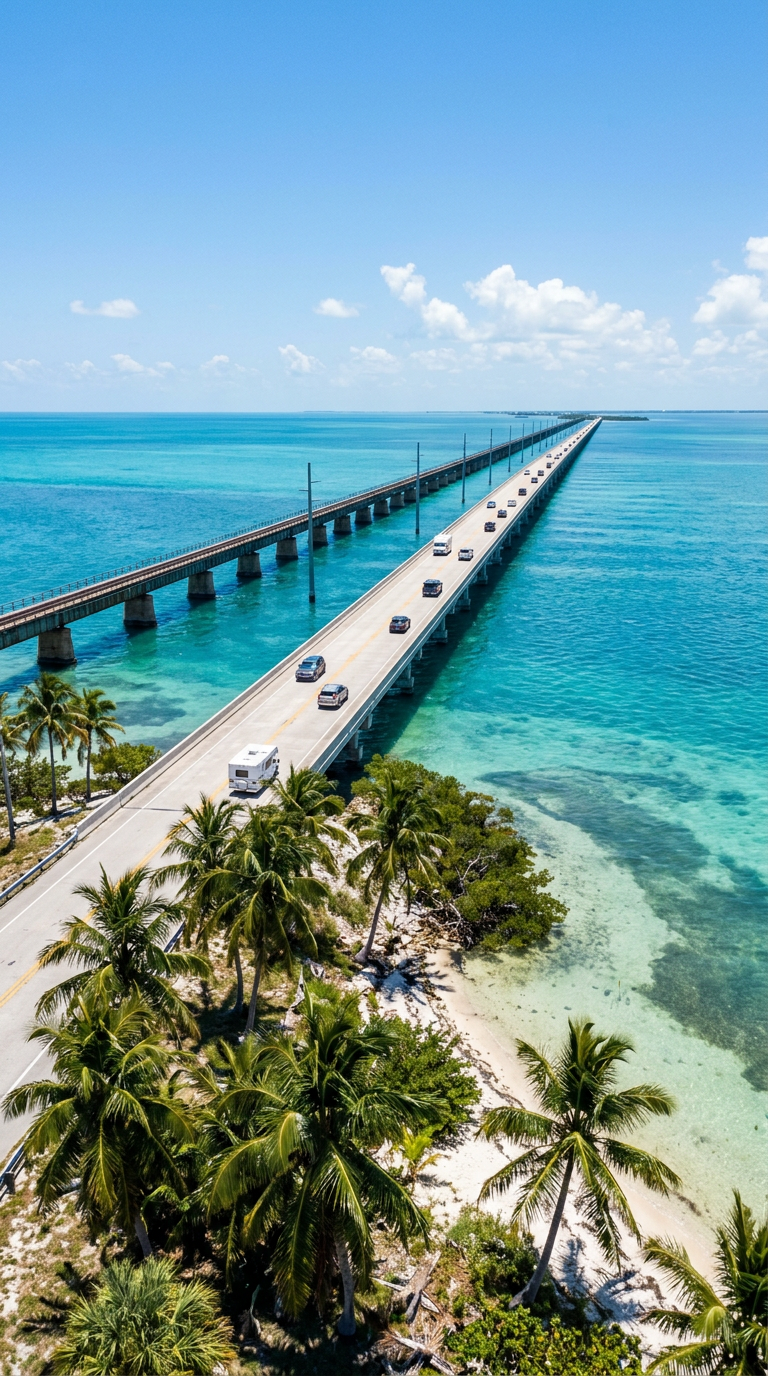 Florida Keys road trip region