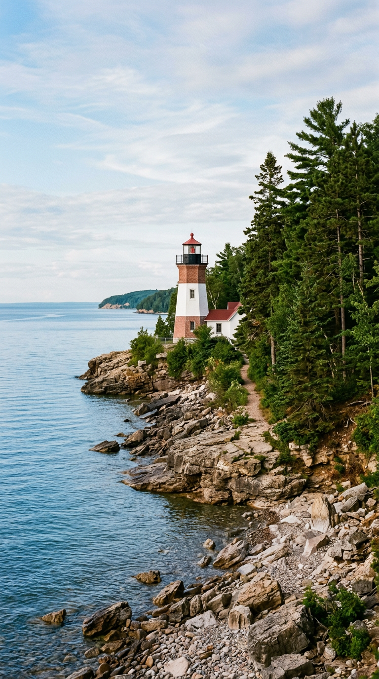 Great Lakes road trip region