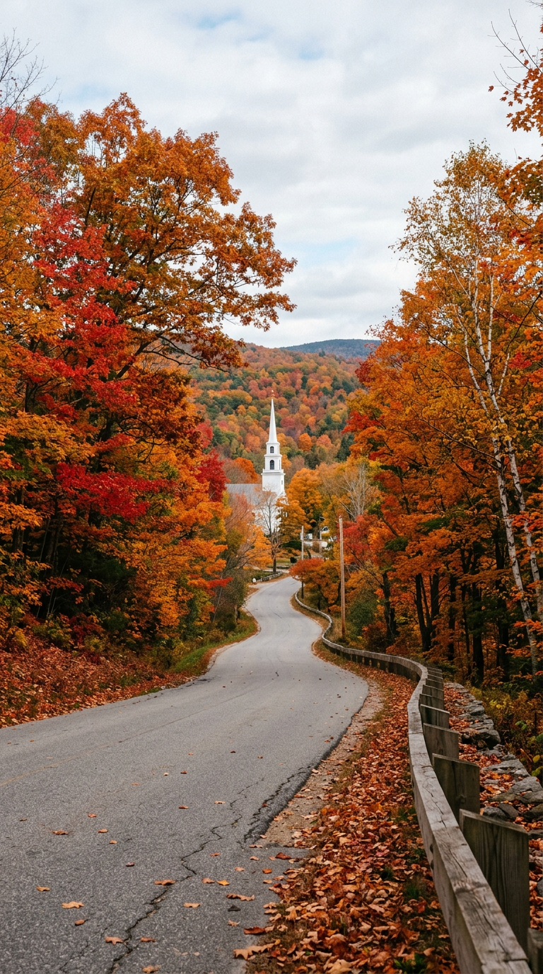 New England road trip region