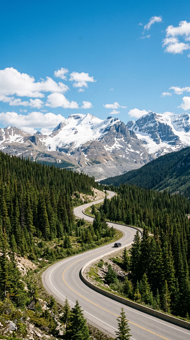 The Rockies road trip region